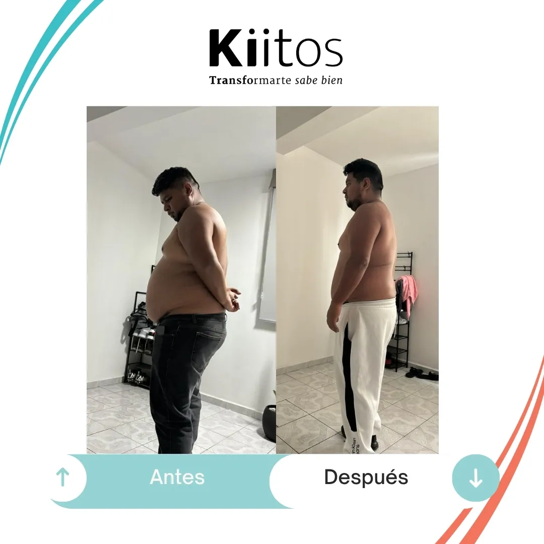 Transformación de paciente Kiitos 55